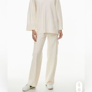 Aritzia Wilfred Free Atlantis Cargo Pant, Heather Birch, Size Small